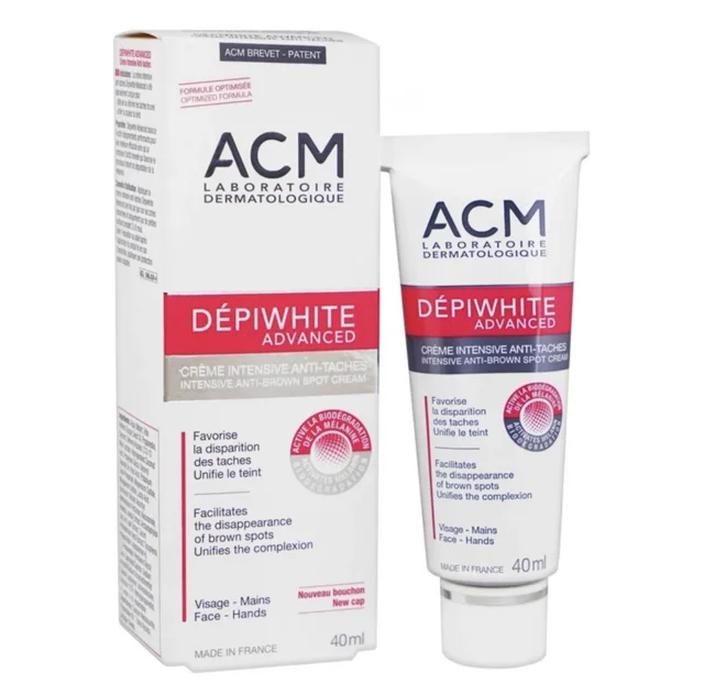 کرم ضد لک صورت ‌و بدن ACM مدل depiwhite